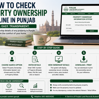 How to Check Property Ownership Online in Punjab