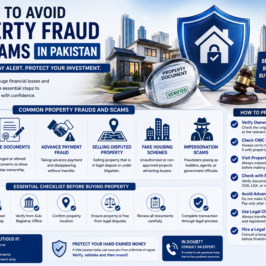 How to Avoid Property Fraud and Scams in Pakistan