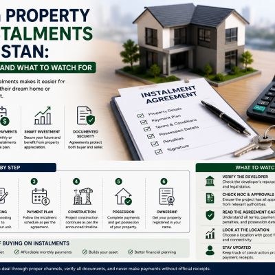 Buying Property on Instalments in Pakistan: How It Works and What to Watch For