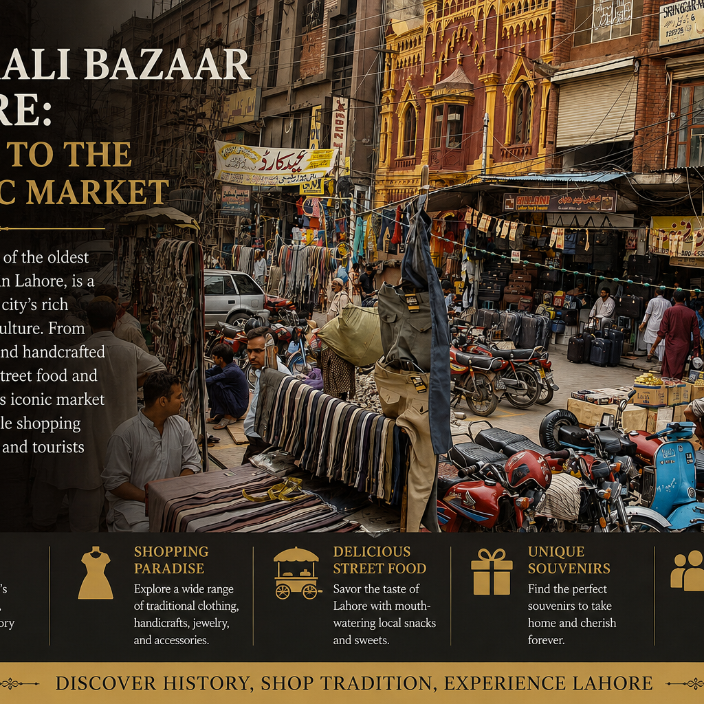 Anarkali Bazaar Lahore: A Guide to the Historic Market