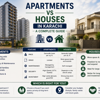 Apartments vs Houses in Karachi: A Complete Guide