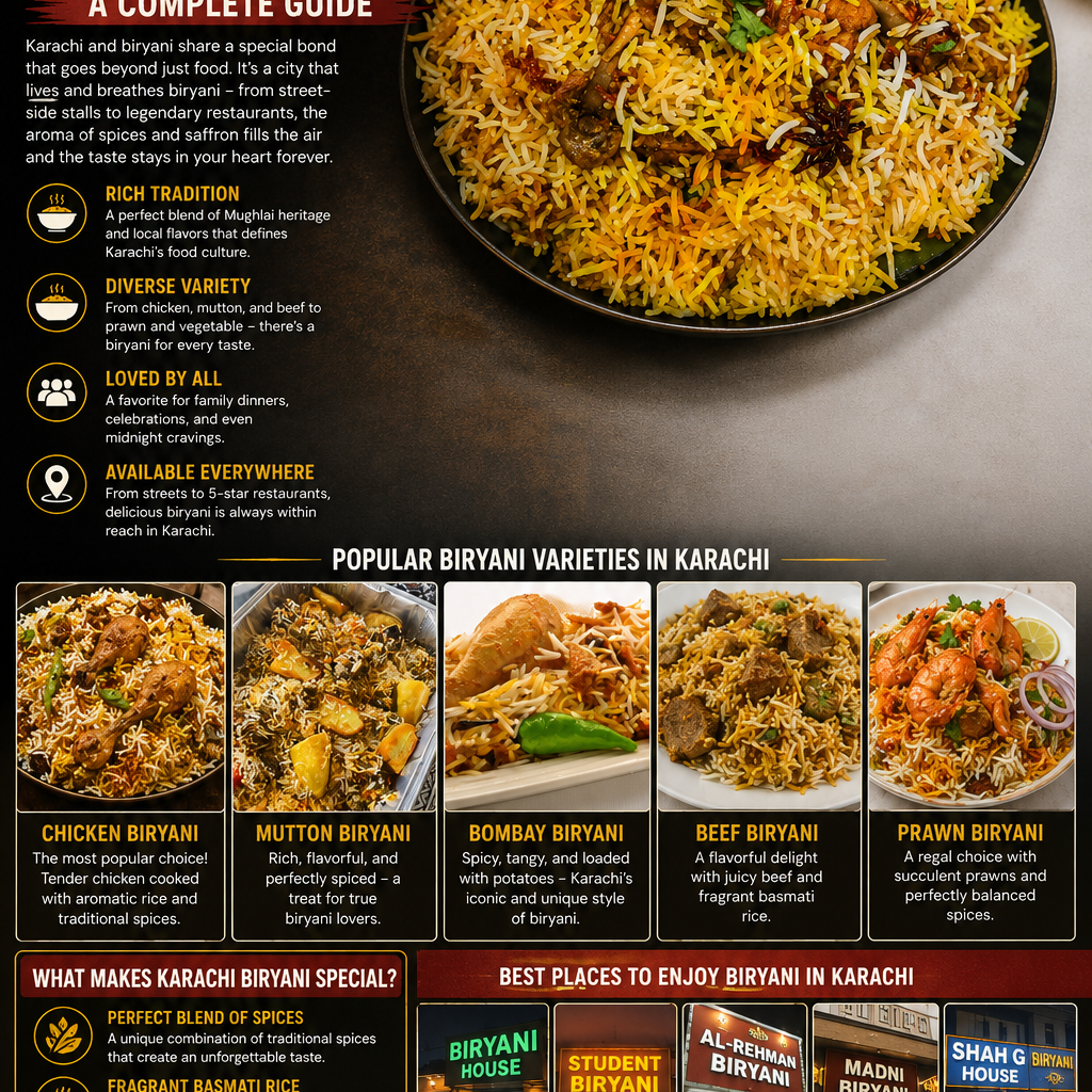Biryani in Karachi: A Complete Guide