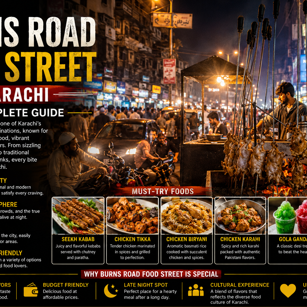 Burns Road Food Street Karachi: A Complete Guide