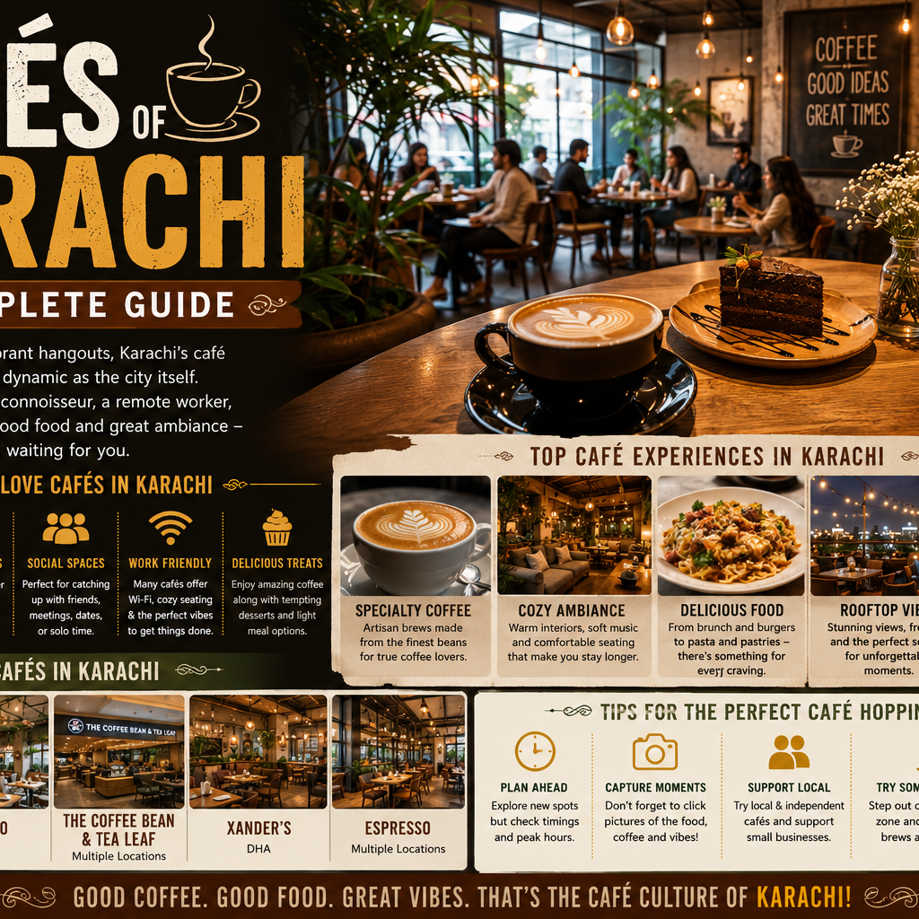 Cafés of Karachi: A Complete Guide to the Coffee Scene