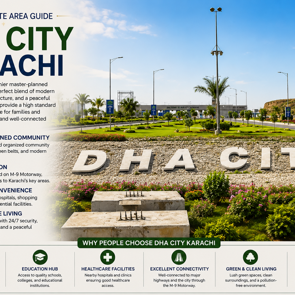 DHA City Karachi: A Complete Area Guide