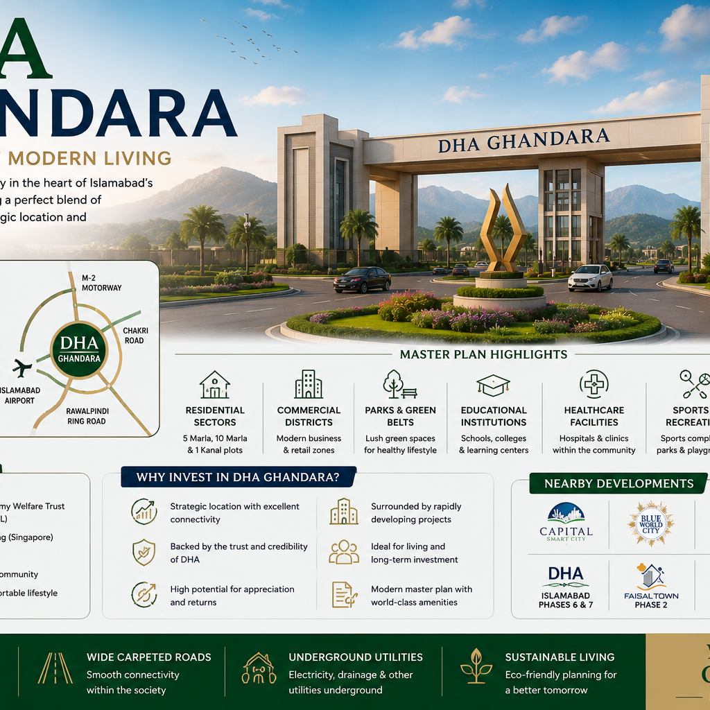 DHA Gandhara - Complete Guide to Location, Investment, Payment Plan & Future Potential