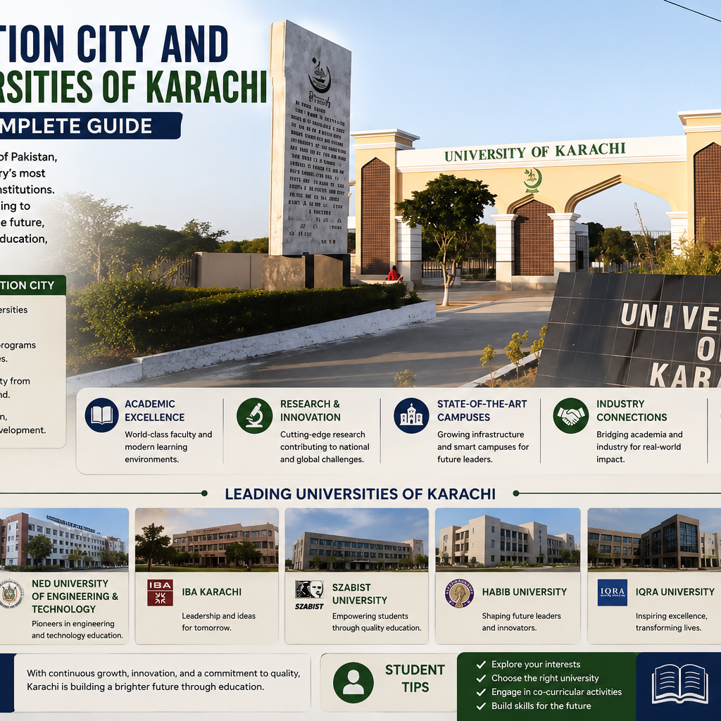 Education City and the Universities of Karachi: A Complete Guide