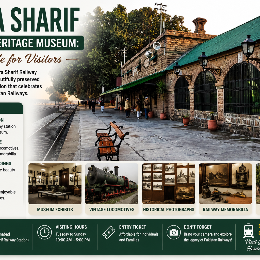 Golra Sharif Railway Heritage Museum: A Guide for Visitors