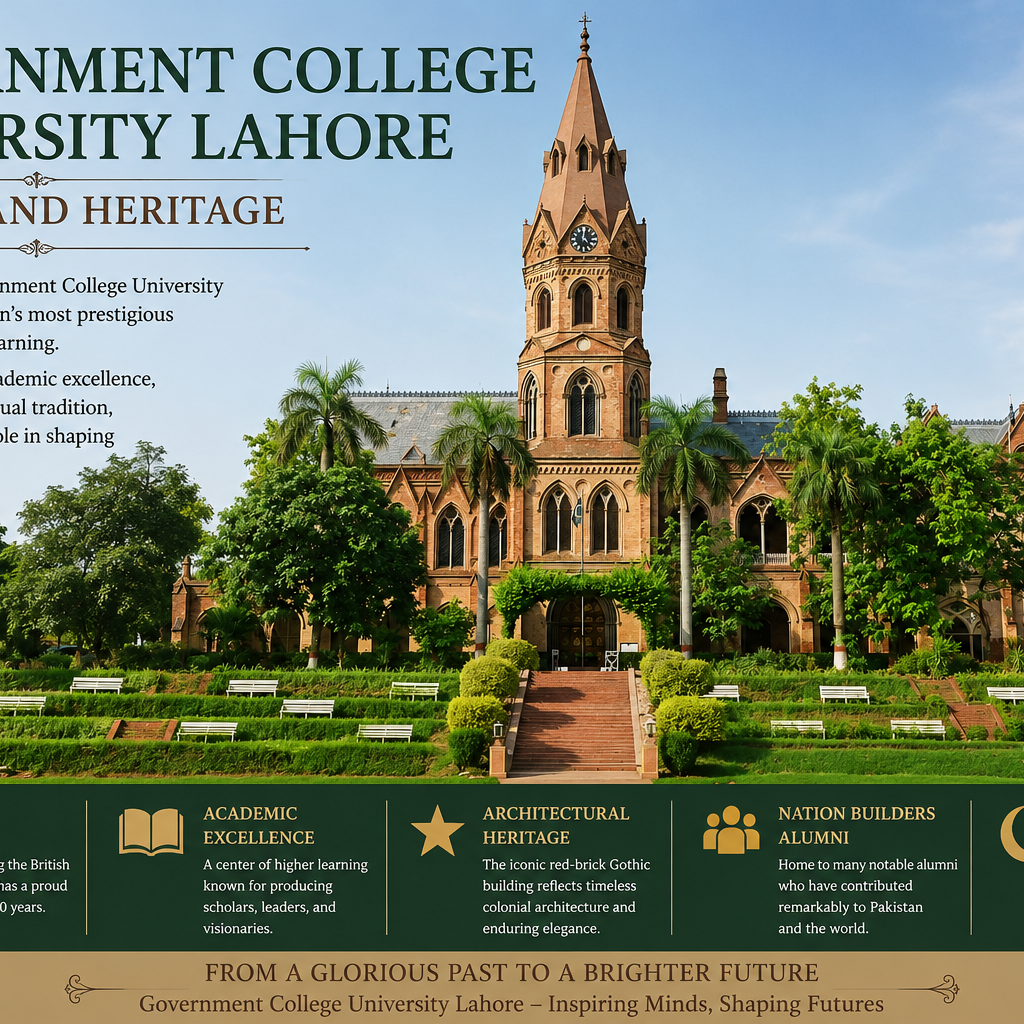 Government College University Lahore: History and Heritage