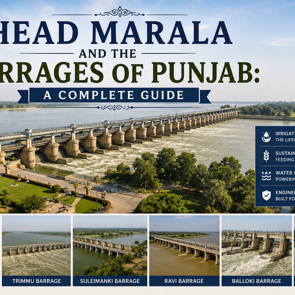 Head Marala and the Barrages of Punjab: A Complete Guide
