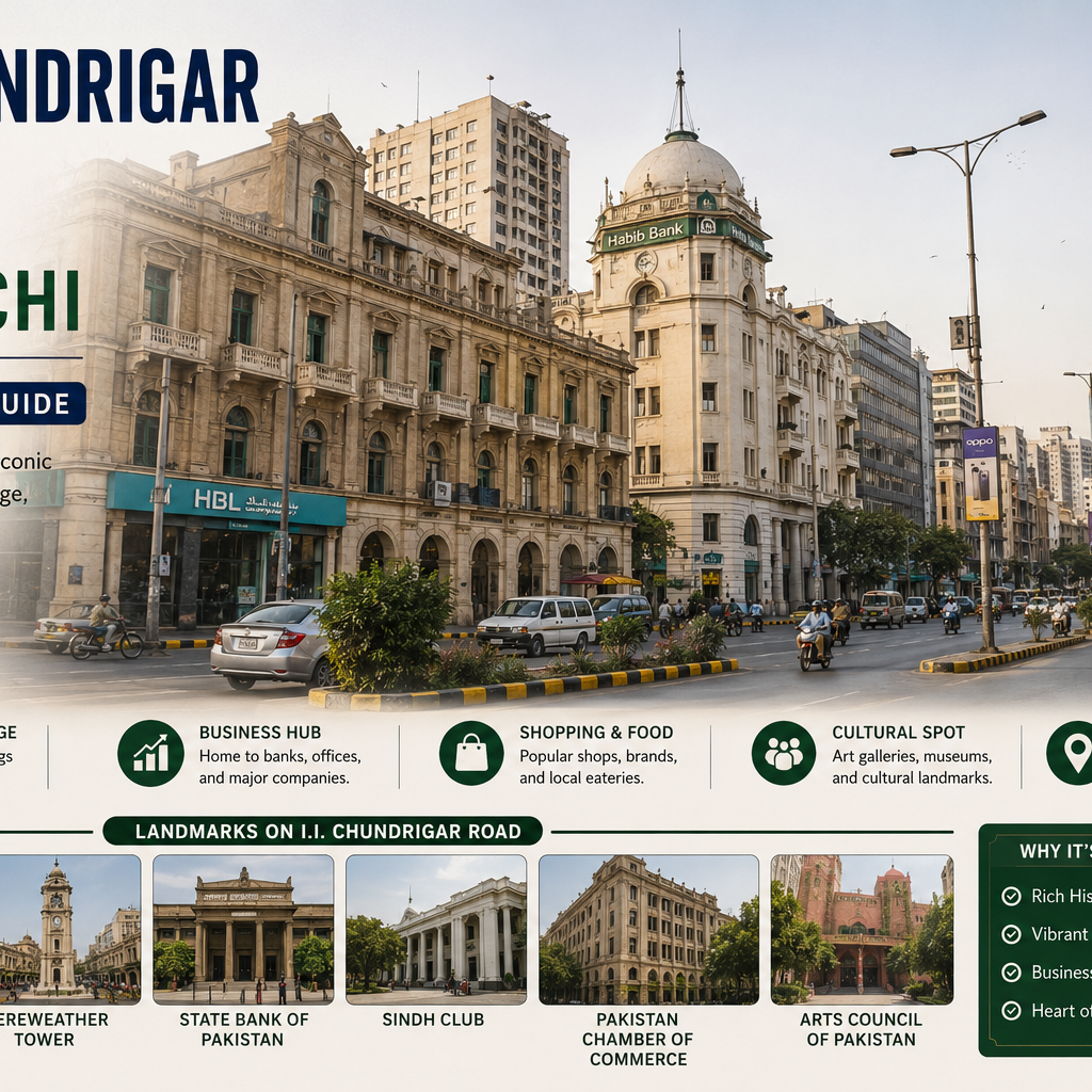 I.I. Chundrigar Road Karachi: A Complete Guide