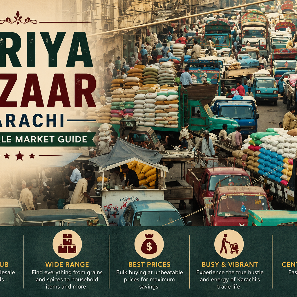 Joryia Bazaar Karachi: A Complete Wholesale Market Guide