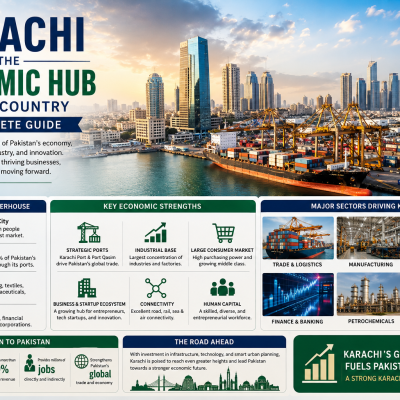 Karachi as the Economic Hub of the Country: A Complete Guide
