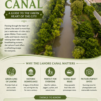 The Lahore Canal: A Guide to the Green Heart of the City