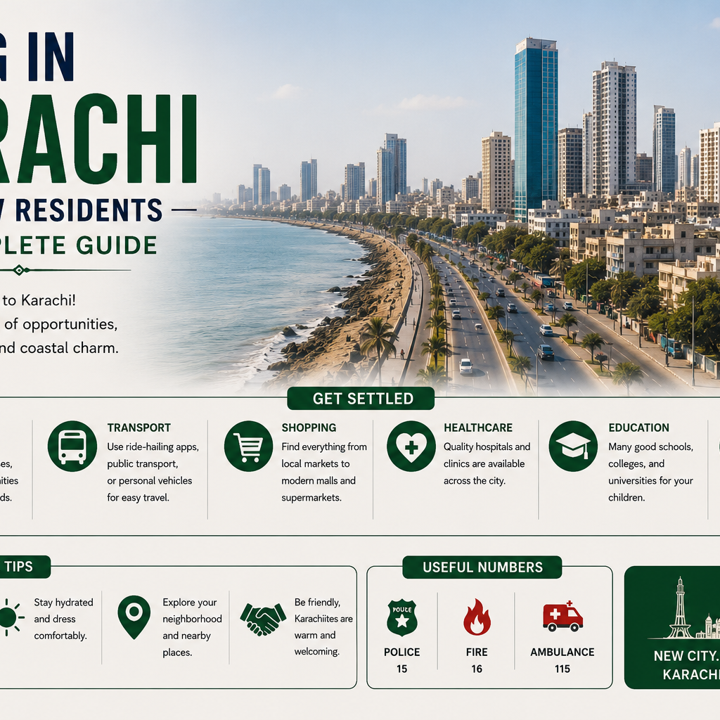 Living in Karachi for New Residents: A Complete Guide