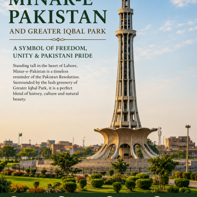 Minar e Pakistan and Greater Iqbal Park