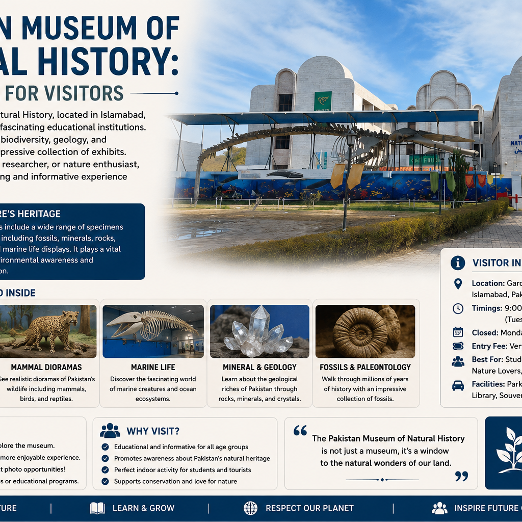 Pakistan Museum of Natural History: A Guide for Visitors