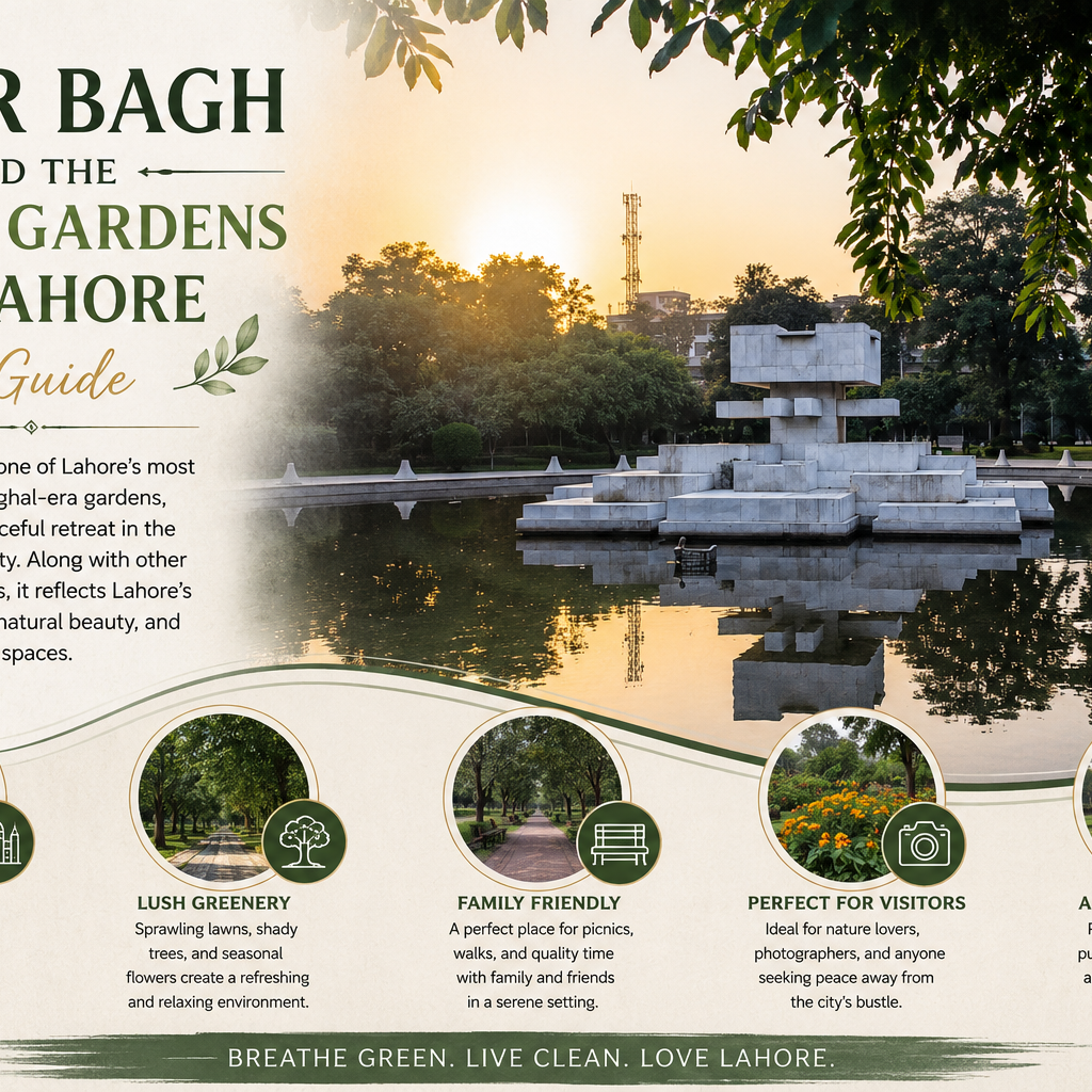 Nasir Bagh and the Public Gardens of Lahore: A Guide