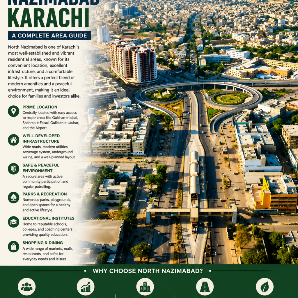 North Nazimabad Karachi: A Complete Area Guide