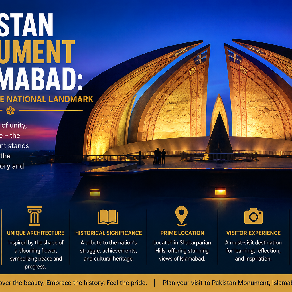 Pakistan Monument Islamabad: A Guide to the National Landmark