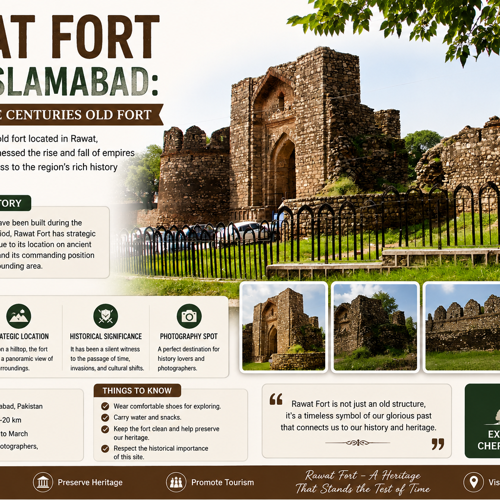 Rawat Fort Near Islamabad: History of the Centuries Old Fort