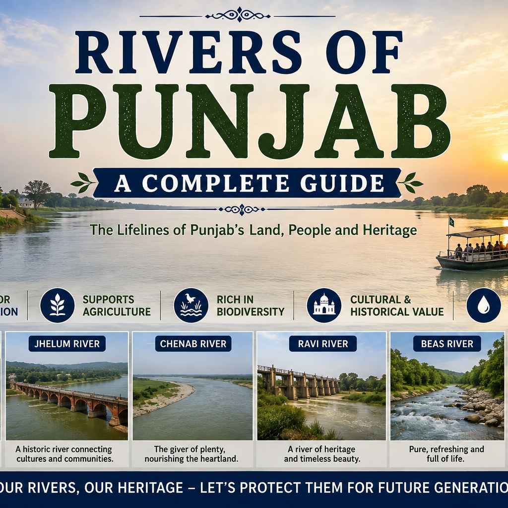 Rivers of Punjab: A Complete Guide