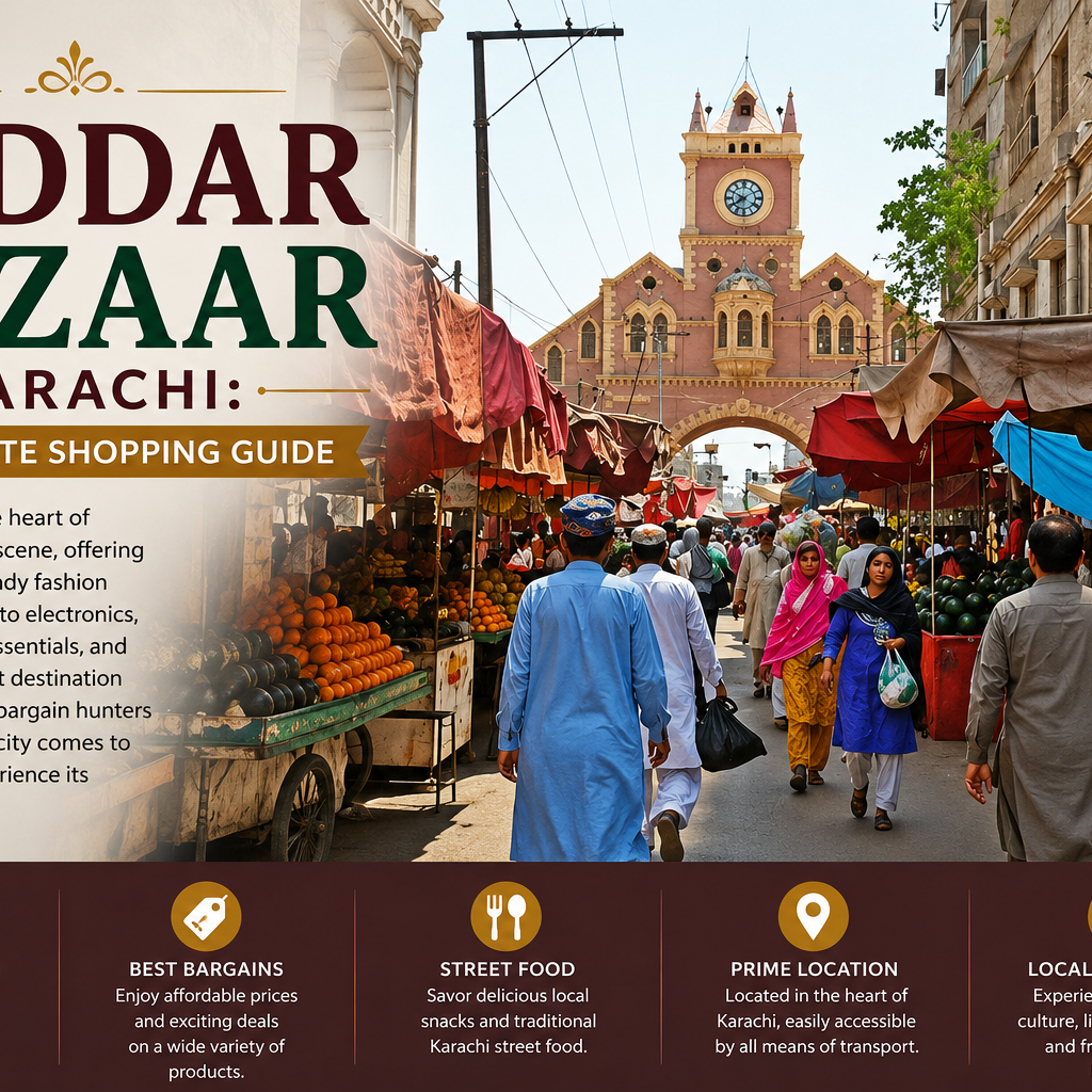 Saddar Bazaar Karachi: A Complete Shopping Guide