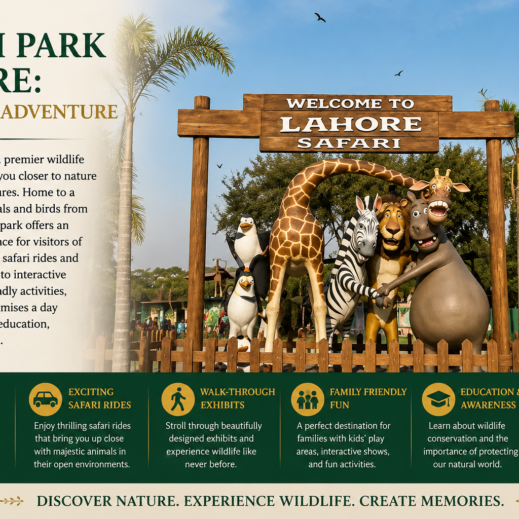 Safari Park Lahore: A Wildlife Adventure