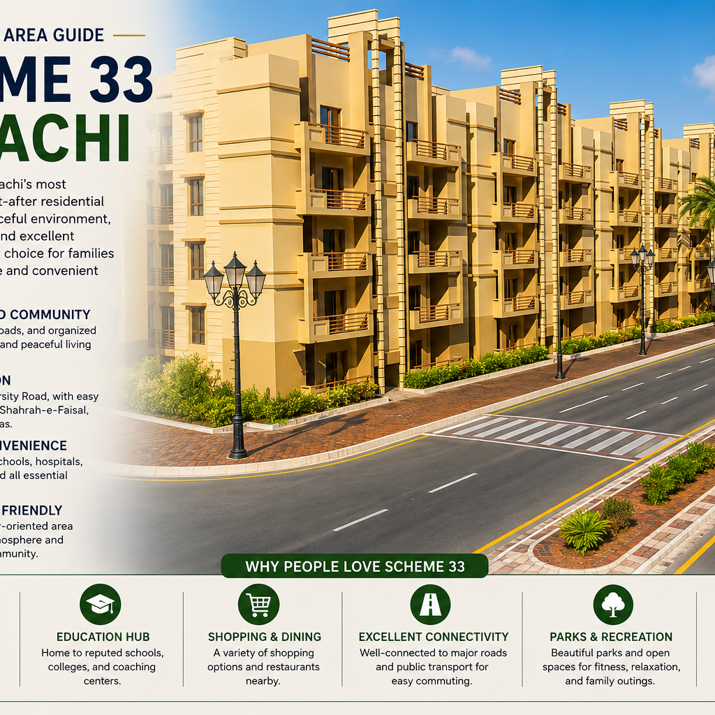Scheme 33 Karachi: A Complete Area Guide