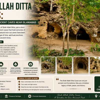 Shah Allah Ditta Caves: History of the Ancient Caves Near Islamabad
