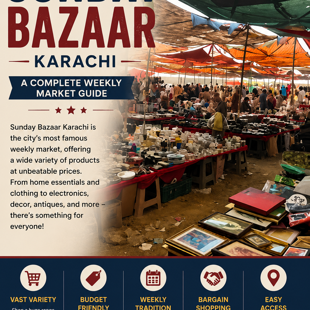 Sunday Bazaar Karachi: A Complete Weekly Market Guide